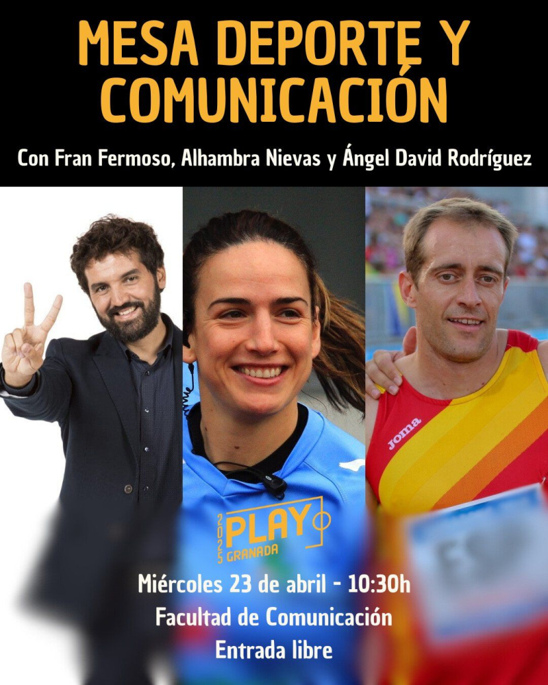 Cartel Deporte y Comunicación